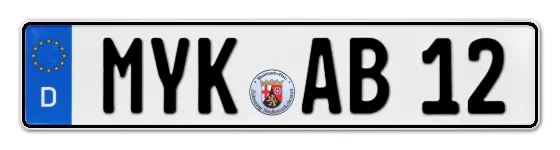 Autokennzeichen MaYen, Koblenz Autokennzeichen MaYen, Koblenz