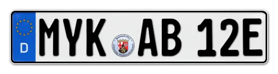 E-Kennzeichen MaYen, Koblenz online bestellen