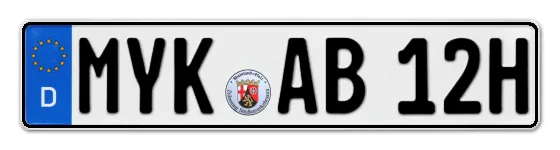 H-Kennzeichen MYK online bestellen
