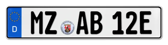 E-Kennzeichen MainZ online bestellen