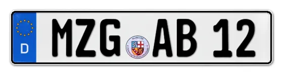 Autokennzeichen MerZiG Autokennzeichen MerZiG