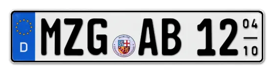 Saisonkennzeichen MerZiG Saisonkennzeichen MZG für MerZiG online bestellen