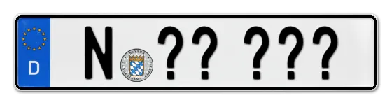 WunschKennzeichen Nürnberg Wunschkennzeichen Nürnberg reservieren