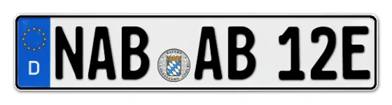 E-Kennzeichen NABburg online bestellen