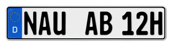 H-Kennzeichen NAU online bestellen