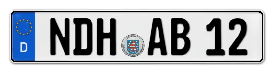 Autokennzeichen NorDHausen