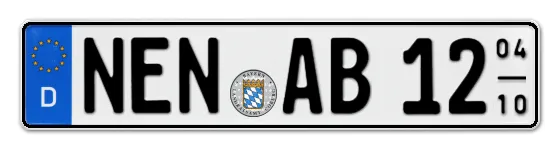Saisonkennzeichen NEN für NEuNburg online bestellen