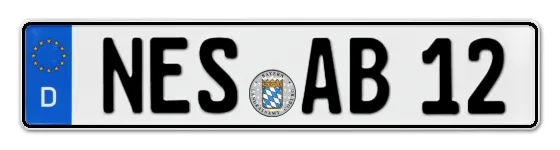 Autokennzeichen NEustadt an der Saale