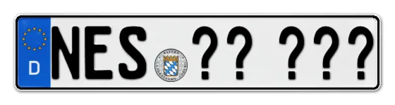 Wunschkennzeichen Neustadt-an-der-saale reservieren