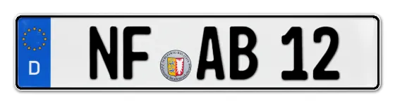 Autokennzeichen NordFriesland