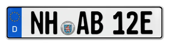 E-Kennzeichen NeuHaus online bestellen