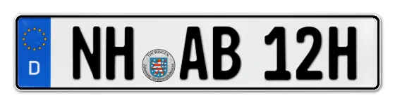 H-Kennzeichen NH online bestellen