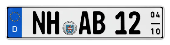 Saisonkennzeichen NH für NeuHaus online bestellen