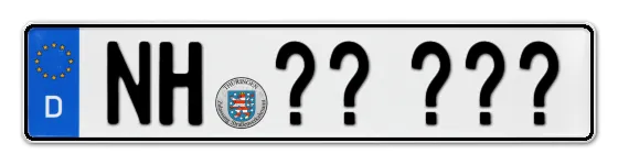 Wunschkennzeichen Neuhaus reservieren