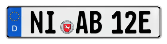 E-Kennzeichen NIenburg online bestellen
