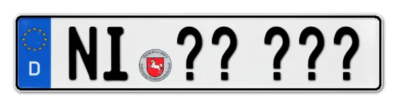 Wunschkennzeichen Nienburg reservieren