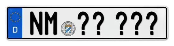 Wunschkennzeichen Neumarkt reservieren