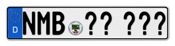 Wunschkennzeichen Naumburg reservieren