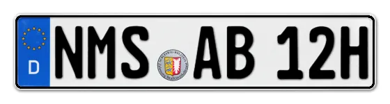 H-Kennzeichen NMS online bestellen