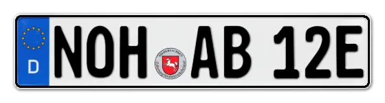 E-Kennzeichen NOrdHorn online bestellen