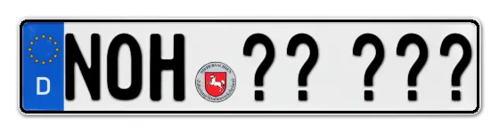 Wunschkennzeichen Nordhorn reservieren