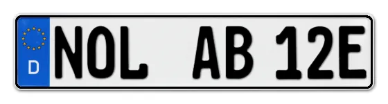 E-Kennzeichen Niederschlesische OberLausitz online bestellen