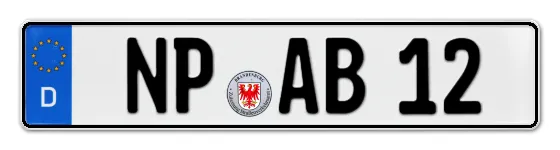 Autokennzeichen NeurupPin Autokennzeichen NeurupPin