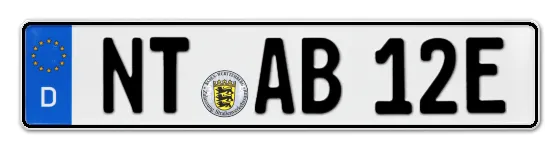 E-Kennzeichen NürTingen online bestellen