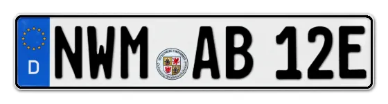 E-Kennzeichen NordWestMecklenburg online bestellen