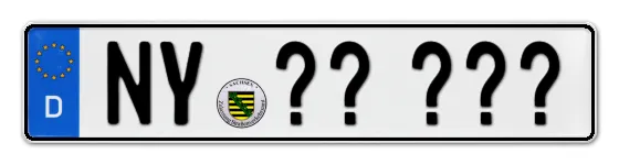 Wunschkennzeichen Niesky reservieren