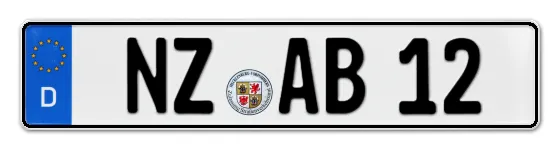 Kennzeichen NeustrelitZ bestellen