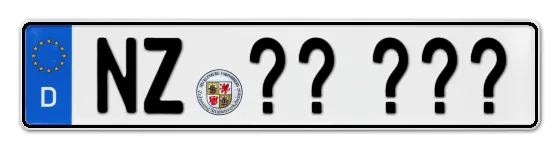 Wunschkennzeichen Neustrelitz reservieren