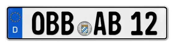 Autokennzeichen OBernBurg