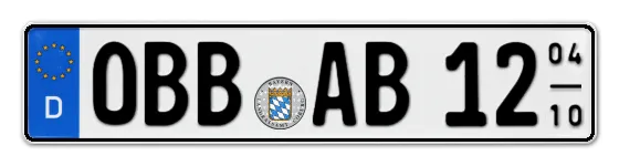 Saisonkennzeichen OBB für OBernBurg online bestellen