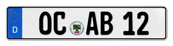 Autokennzeichen OsChersleben