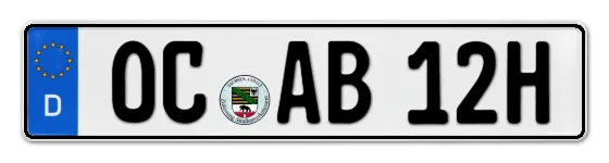 H-Kennzeichen OC online bestellen