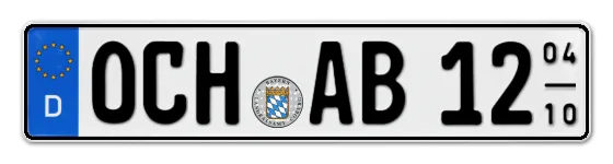 Saisonkennzeichen OCHsenfurt Saisonkennzeichen OCH für OCHsenfurt online bestellen