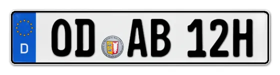 H-Kennzeichen OD als Wunschkennzeichen online bestellen