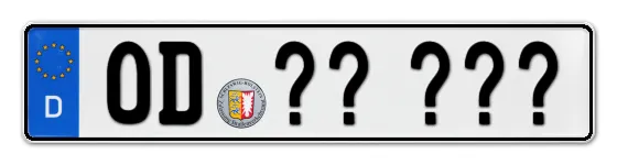 Wunschkennzeichen Oldesloe reservieren