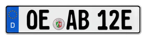 E-Kennzeichen OlpE online bestellen