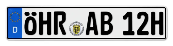 H-Kennzeichen ÖHR online bestellen