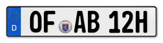 H-Kennzeichen OF online bestellen