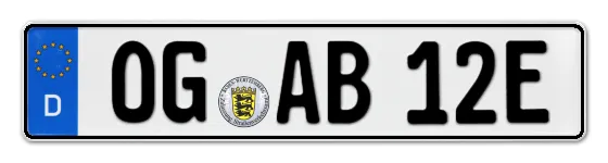 E-Kennzeichen OffenburG online bestellen
