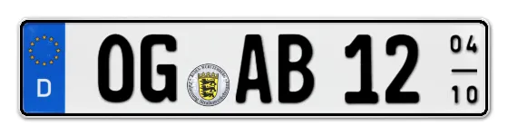 Saisonkennzeichen OffenburG Saisonkennzeichen OG für OffenburG online bestellen