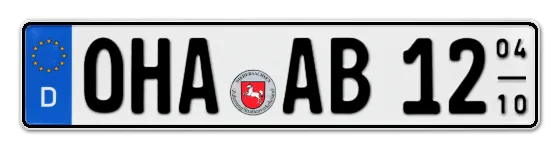 Saisonkennzeichen OHA für Osterode am HArz online bestellen