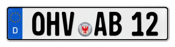 Autokennzeichen OberHaVel