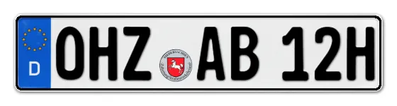 H-Kennzeichen OHZ online bestellen