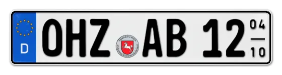 Saisonkennzeichen OHZ für OsterHolZ online bestellen