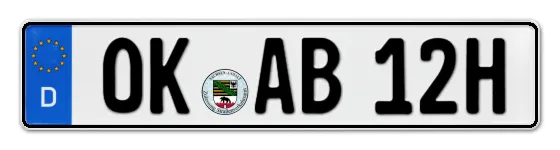 H-Kennzeichen OK online bestellen