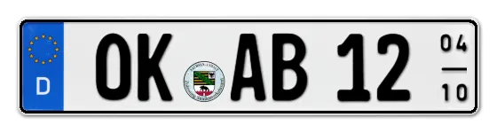 Saisonkennzeichen OhreKreis Saisonkennzeichen OK für OhreKreis online bestellen